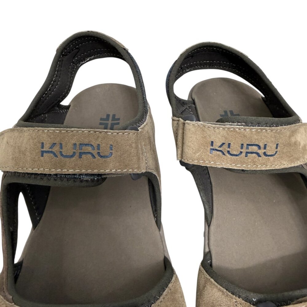 Kuru Tread Waterproof Leather Hiking Sport Sandal Brown Size Men's 14 - Picture 6 of 9